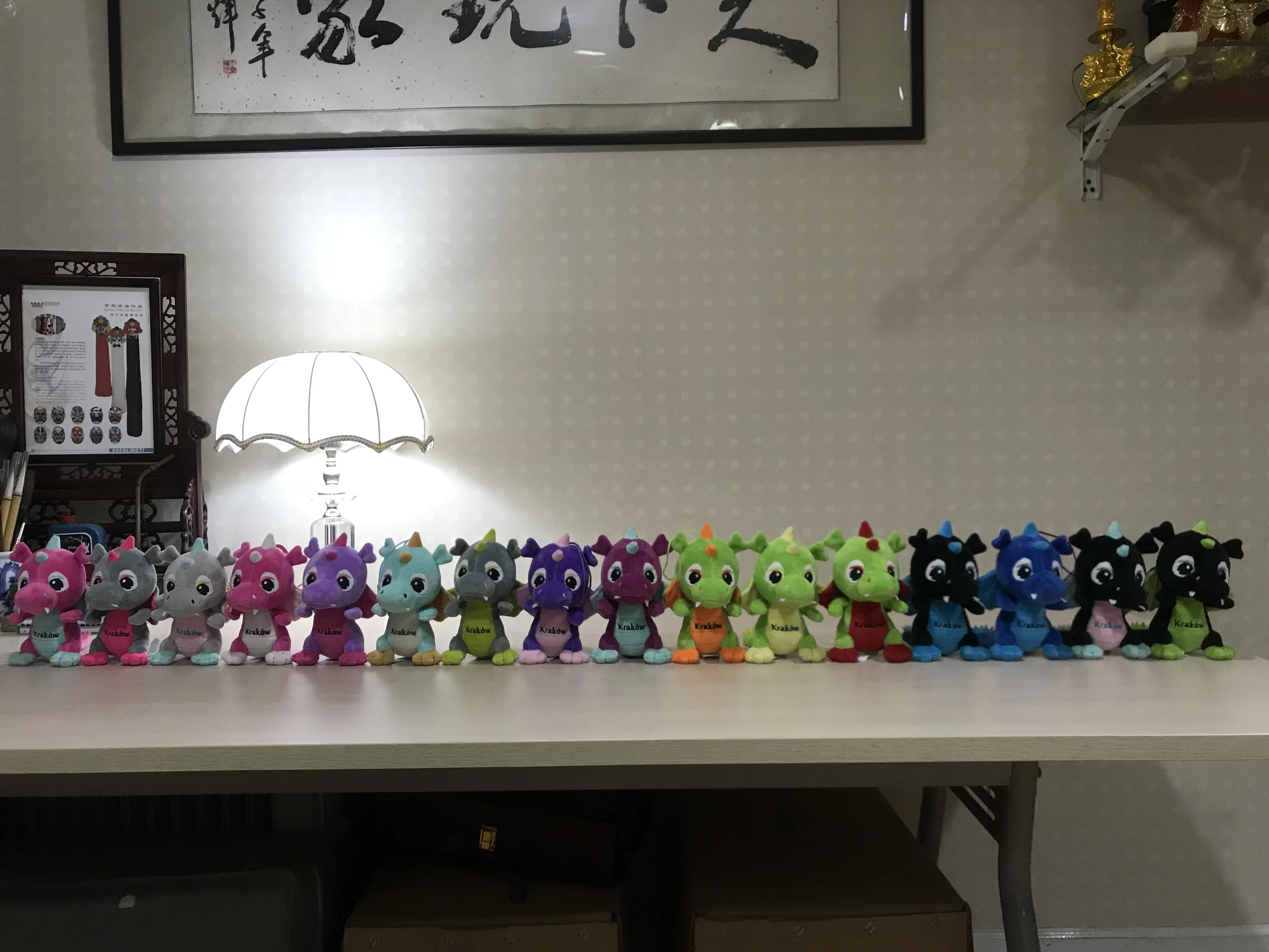 Wholesale China hot selling custom plush Krakow dragon stuffed plush toys dinosaur soft plush dragon Ljubljana & Slovenija