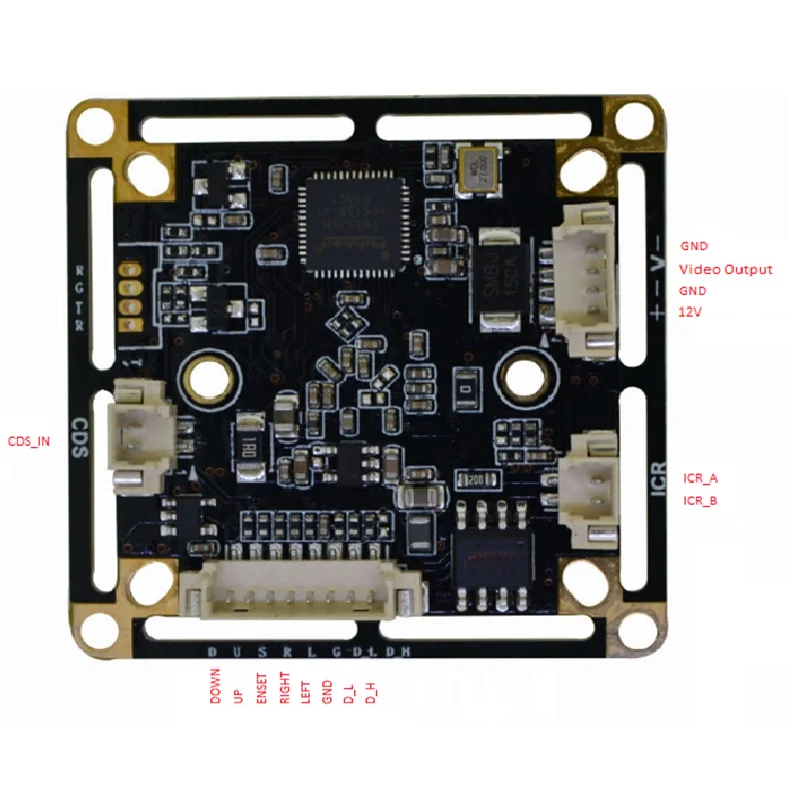 Factory OEM ODM Design CCTV Board Low Illumination HD CMOS Sensor Pinhole Camera Module PCB Board with SMT Machines