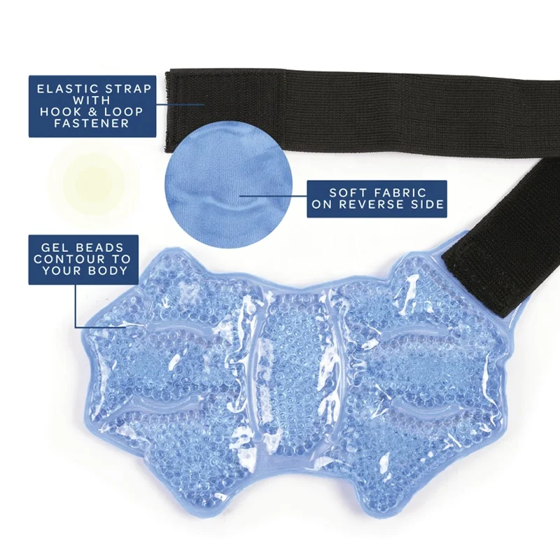 Reusable Health and Relaxation Medical Belts Ice Packs Ice Packs Thermal Wraps First Aid Hot Cold Gel bead ankle  Packs