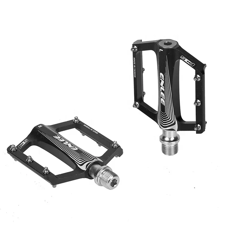 Enlee N16 Сверхлегкий велосипедные педали из алюминиевого сплава 3 вида цветов Универсальный велосипед педали 2021 Лидер продаж анодированный краски CN;GUA 310 г