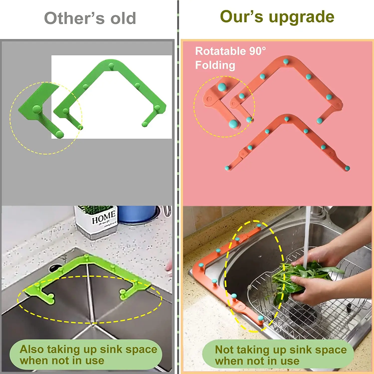 Kitchen Sink Filter Sets Leftover Sink Mesh Triangle Rack Strainer Bag Disposable Garbage Bag Triangle Drainage Rack