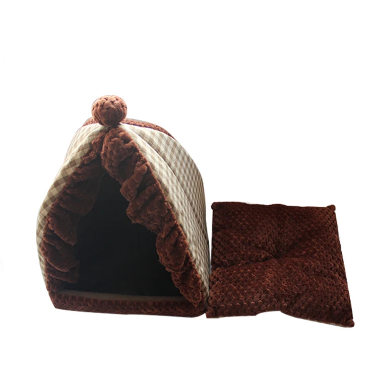 Китай топ десять продажи продуктов пены памяти коричневый pet кровать палатка