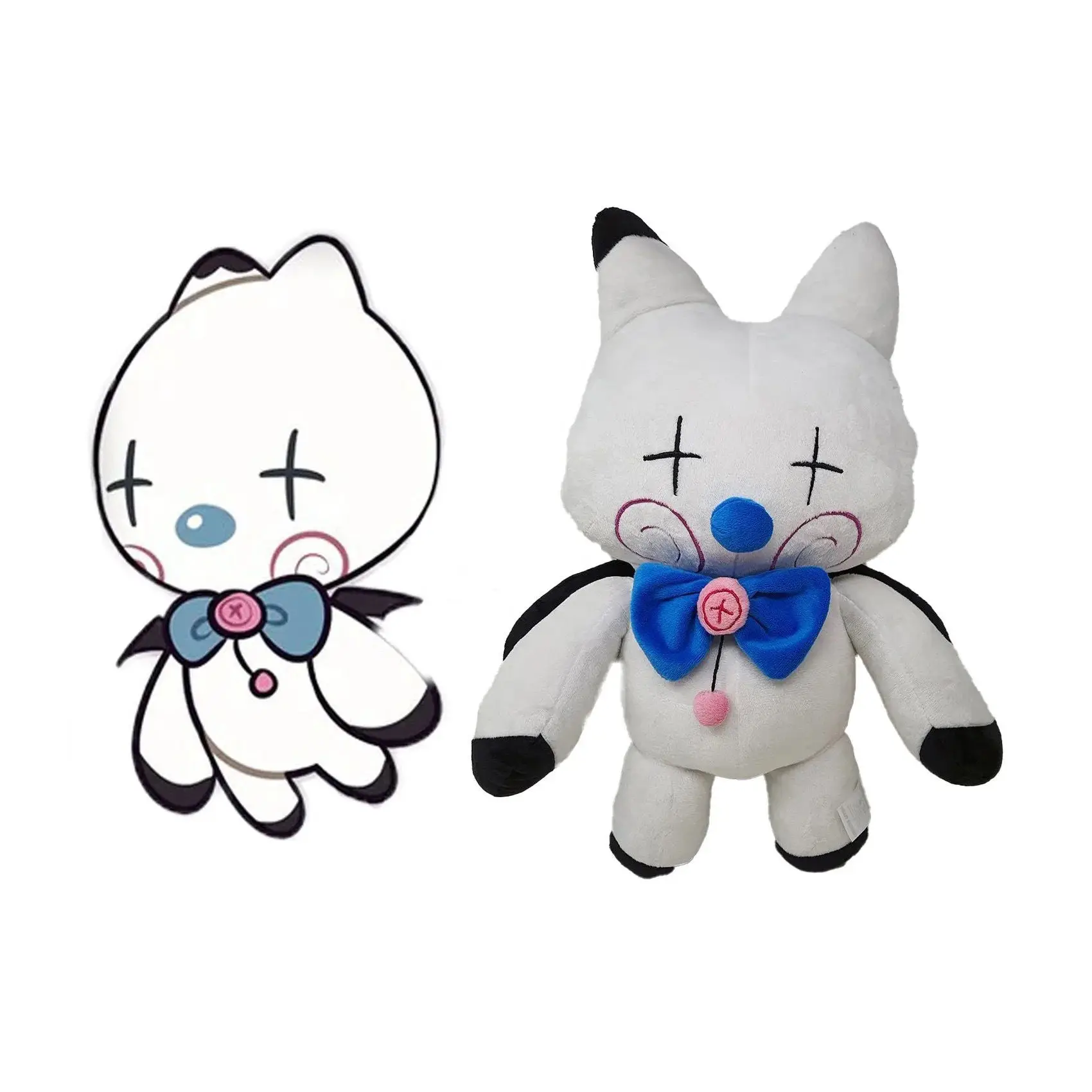 Wholesale Custom 10cm-20cm Unisex Soft Stuffed Animal Toy Frog Plush Cute-Ugly Big Crazy Long Legs Keychain Plush Little Dolphin