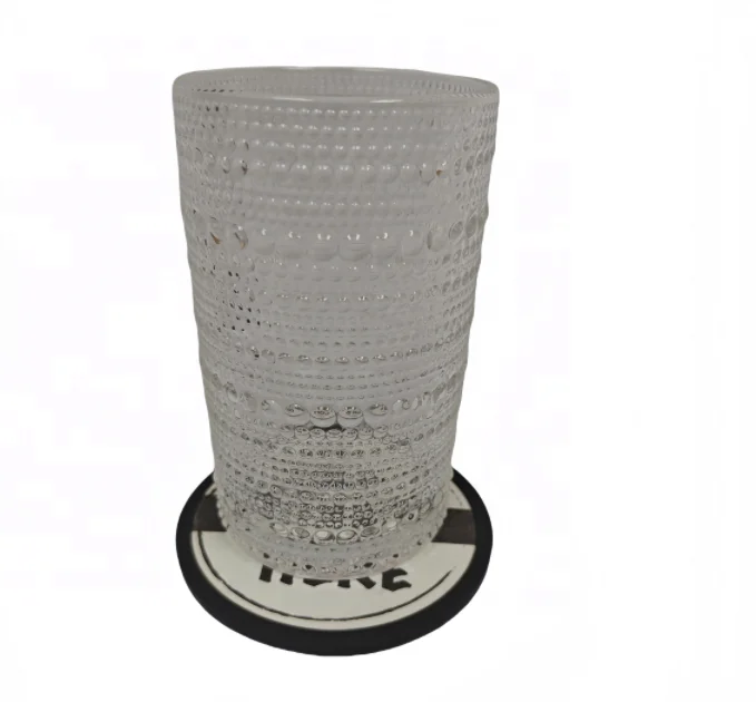 OEM&ODM  Printed Absorbent Pulp Board Paper Placemat Coffee Coasters Beer Drink Coasters with Silicone Base