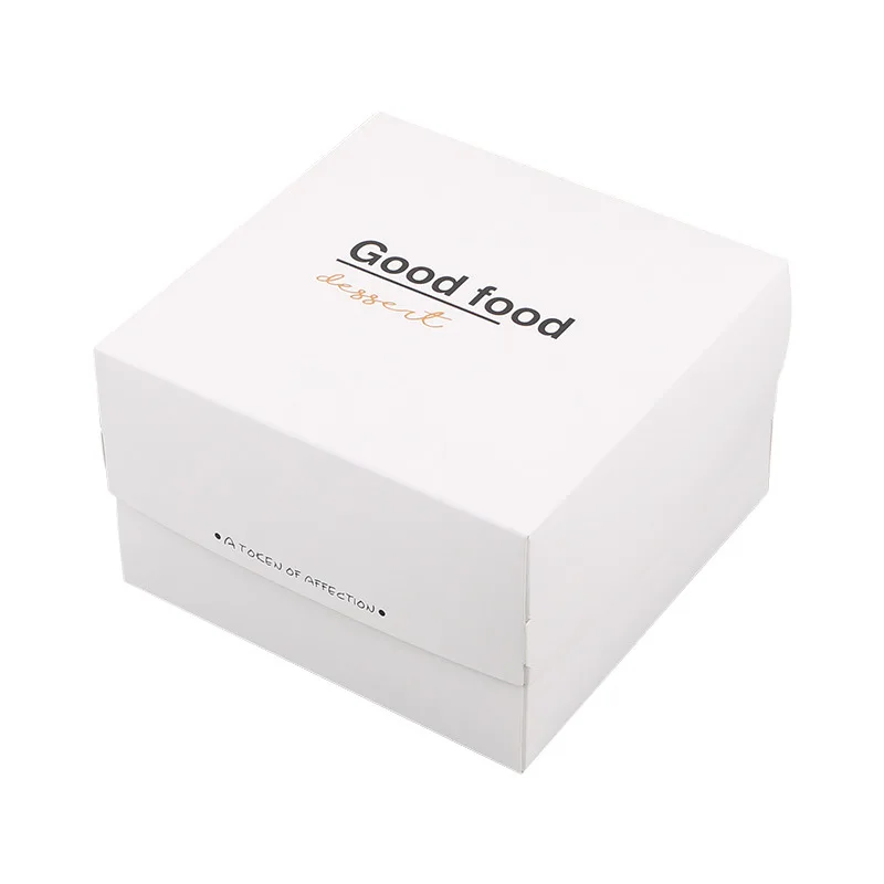 KCCB 2020 Paper cake box white card dessert packaging Ice Cream Cup Box