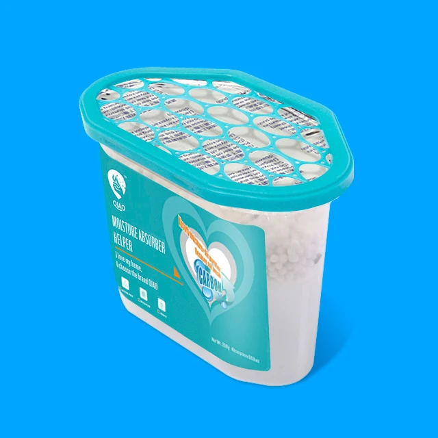 Высокая Абсорбирующая скорость индикатор влажности Осушитель сухой ящик 600 мл для дома