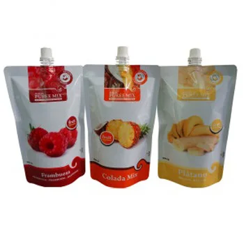 Liquid stand up pouch with spout/liquid packaging bags/liquid refill bags
