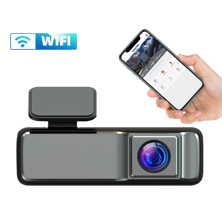 HD ADAS Recorder 160 Degree Wide Angle 24H Parking Monitoring WiFi DVR Dash Cam Metal Case Manufacturer Direct