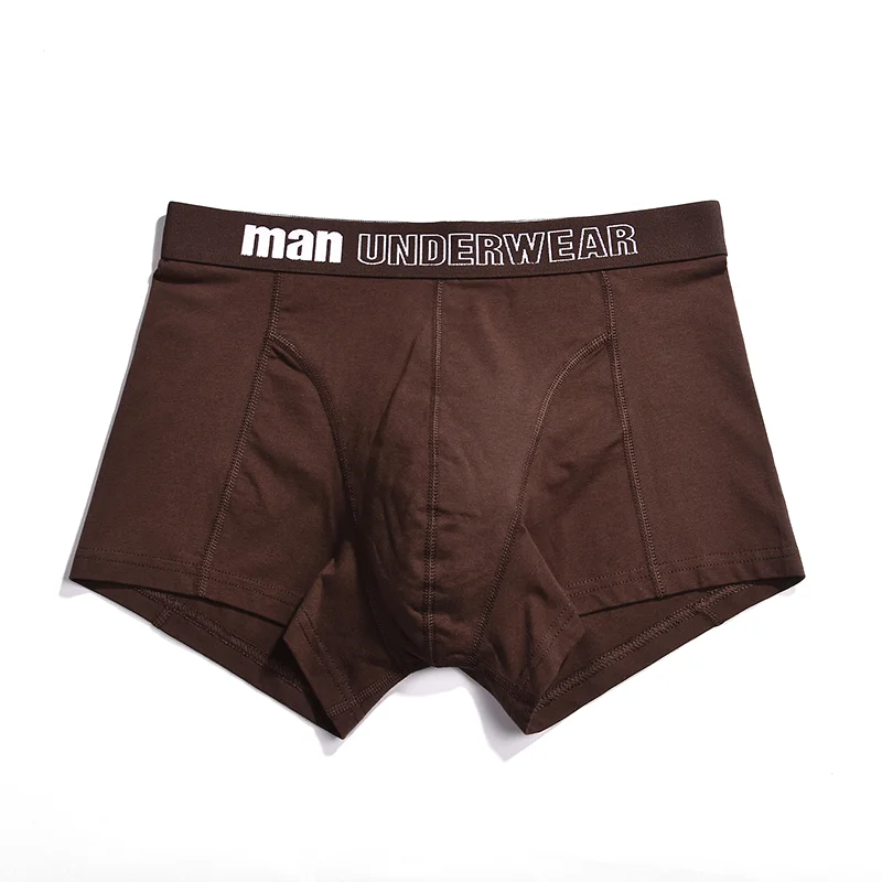 Factory Hot Sale Cotton Comfortable Mid Waist Plus Size Boxer Briefs Loose Breathable Boxer Panties Underwear Wholesale