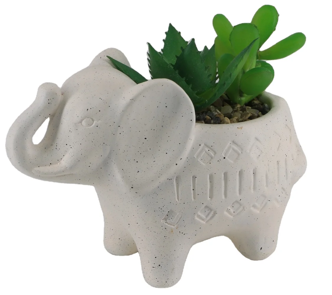 Custom animal shape ceramic pots for plants
