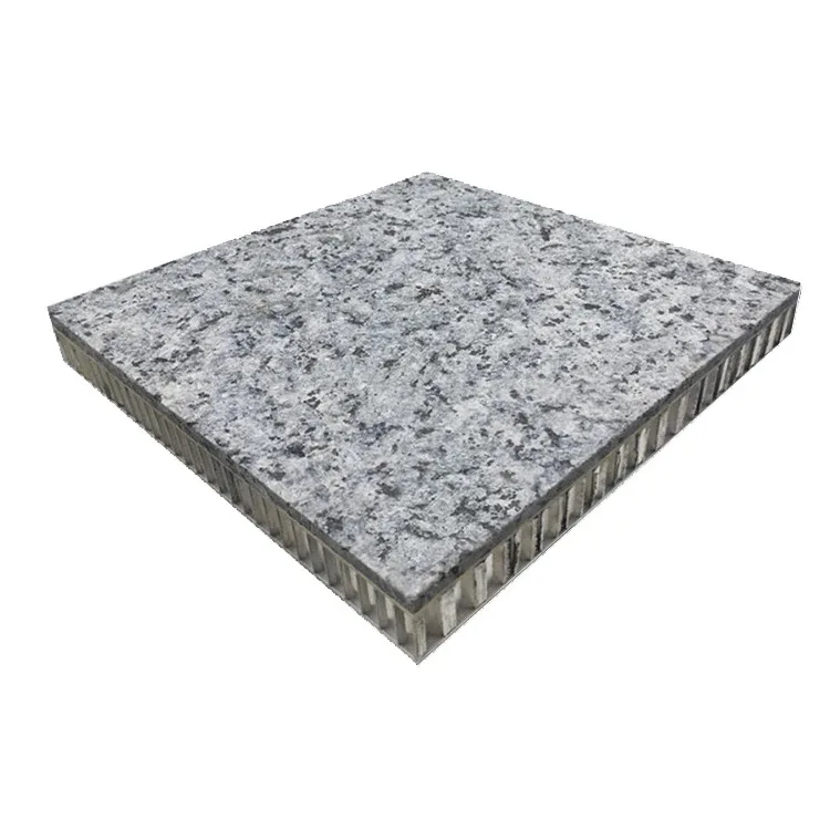 Modern Design Natural Stone Fiberglass Aluminium Honeycomb Composite Panel Fireproof and Anti-Static