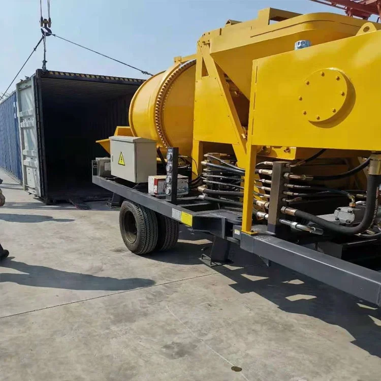 Diesel Beton Concrete Stirring Pumping Machine for Building