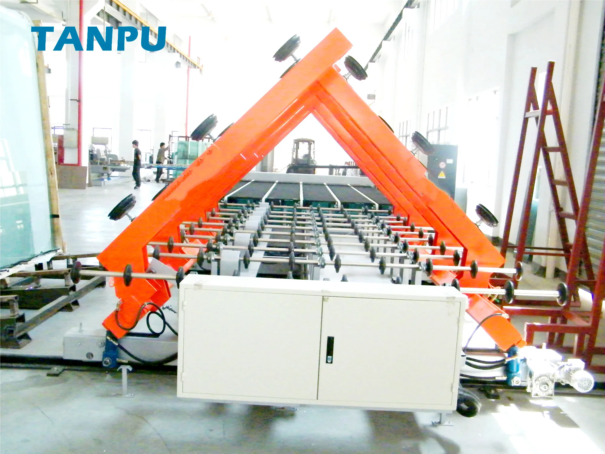 Fully automatic  Insulating Glass Sealing Machine for monolithic blinds glass cutting
