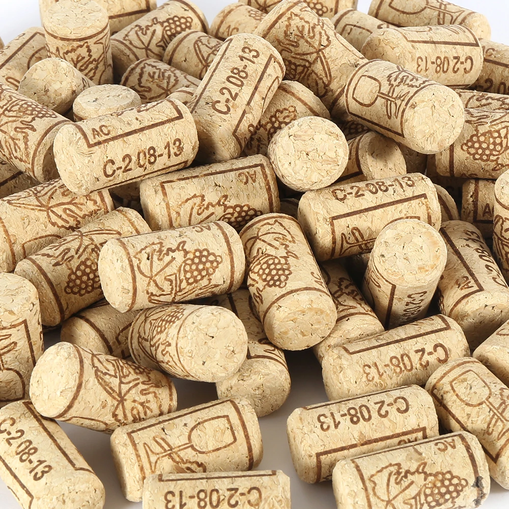 Factory Profesional in custom cork lids  ECO -friendly  Natural Wine Stopper, Hand Craft Wood Glass Bottle Wine Cork lids