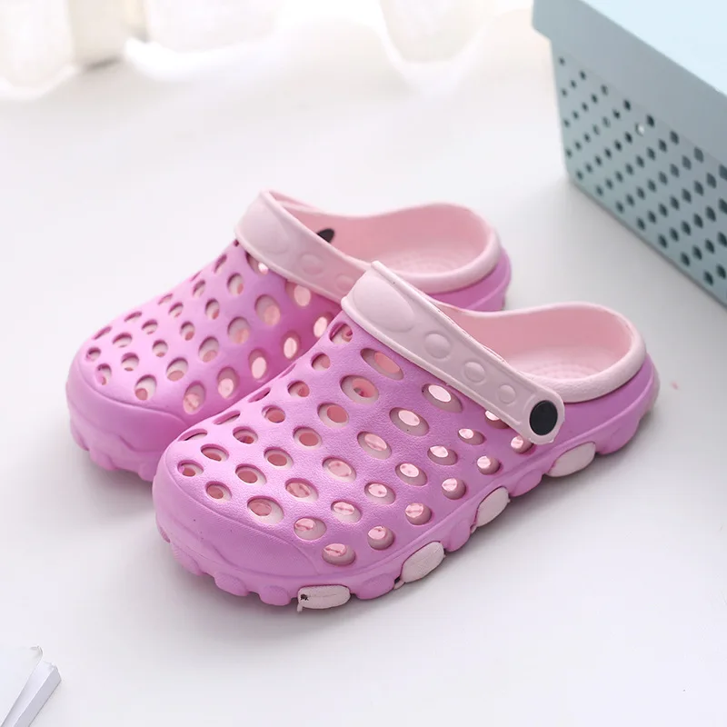 Light non-slip multi color round hole sandals beach slippers medical clogs shoes garden clogs unisex