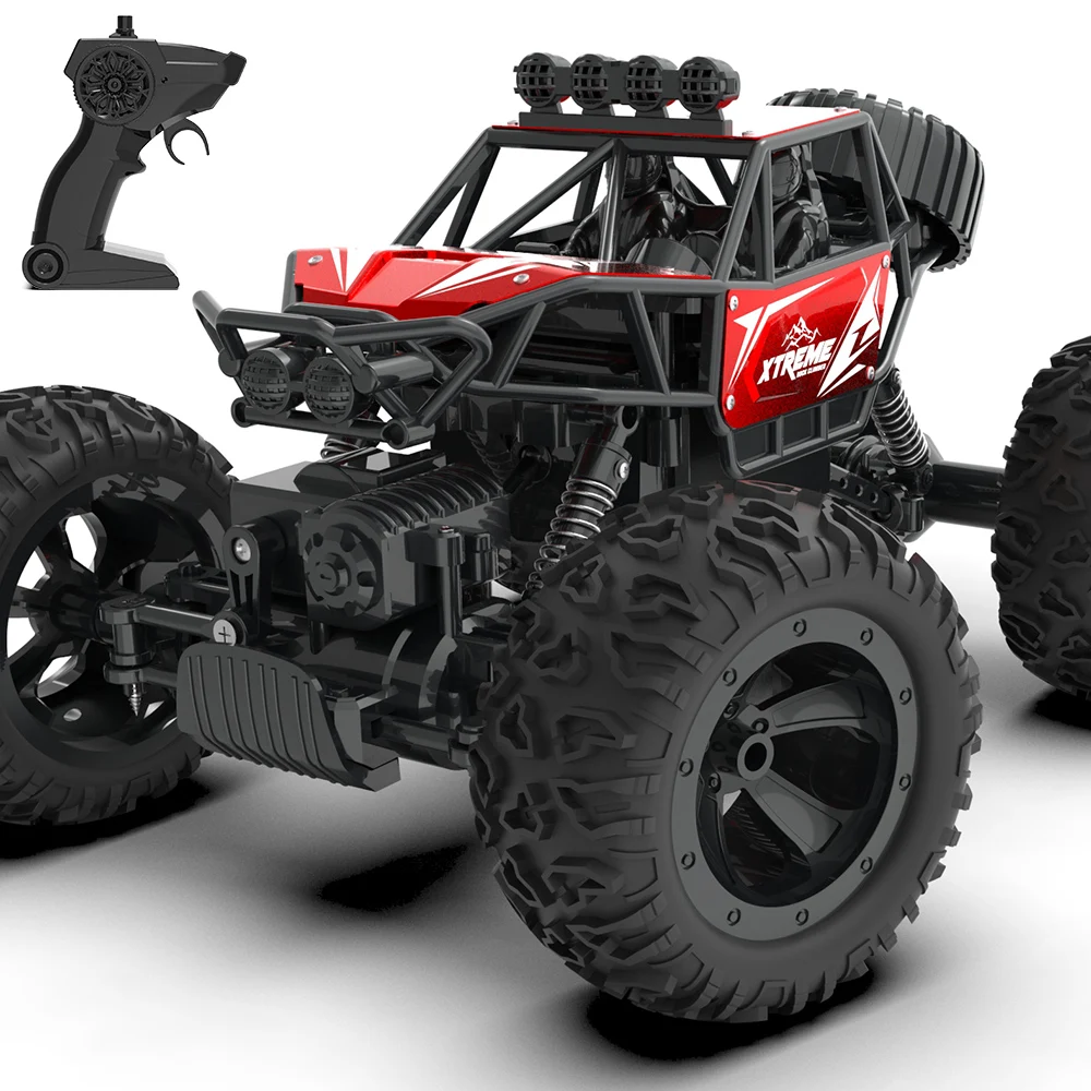 Chic Q145 RC Car Alloy Climbing Cars 2.4G 4WD Remote Control Car 1:16 RC Rock Crawler All Terrain Off-Road RC Truck RTR Gift
