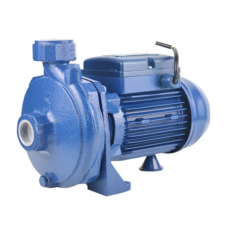 Customized Stainless Steel Blue Color Vacuum Pump Housing OEM Supported Sliding Vane Rotary Pump Housing