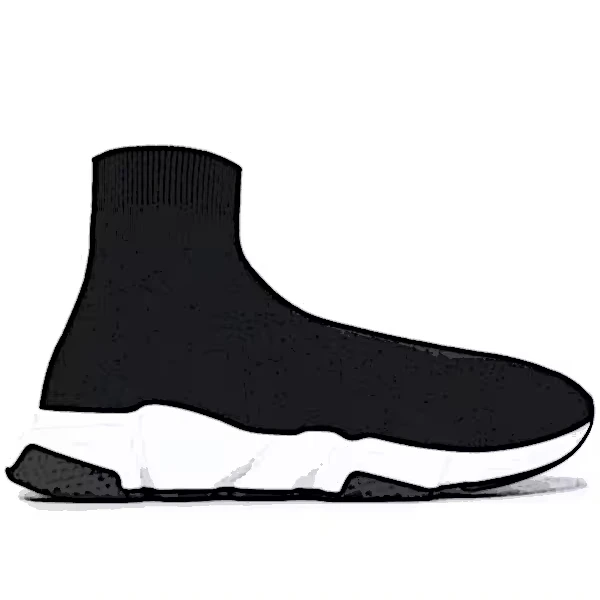 Brand Logo Custom Shoes Fashionable Best-selling Brand Trainers Men Women Casual Sock Shoes