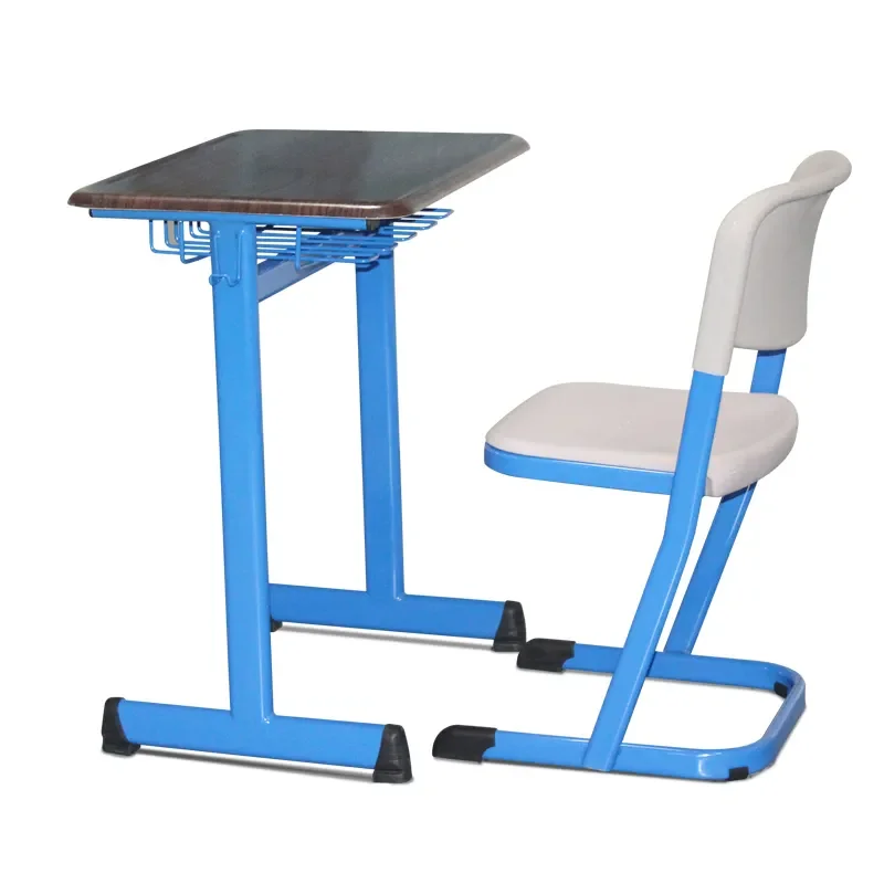 School Furniture Price Suppliers Single School Chairs And Table With Mdf Top For Student Use