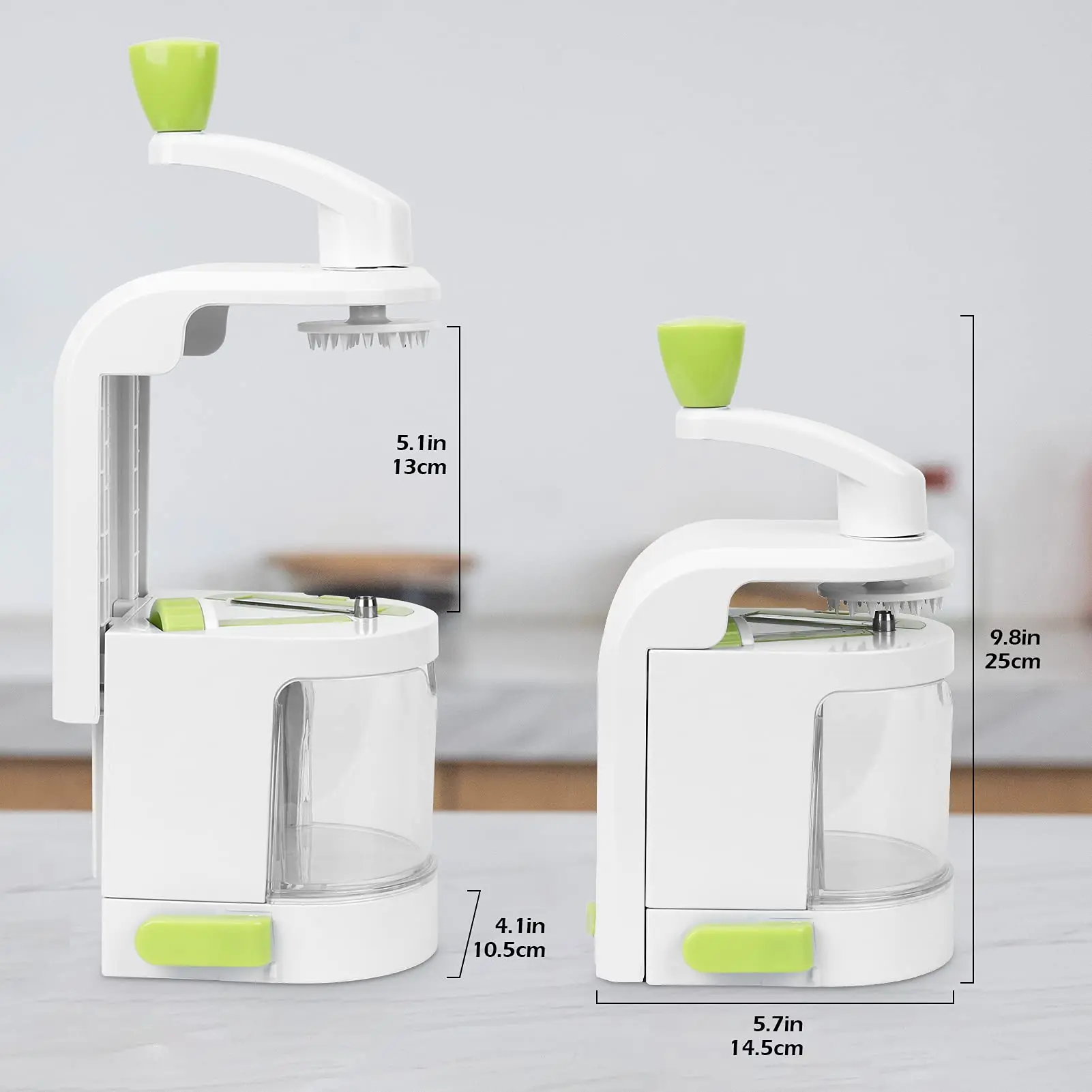 New arrival Spiralizer Noodle Zucchini Spaghetti Maker Vegetable Spiralizer Slicer for Salad With Detachable Blades