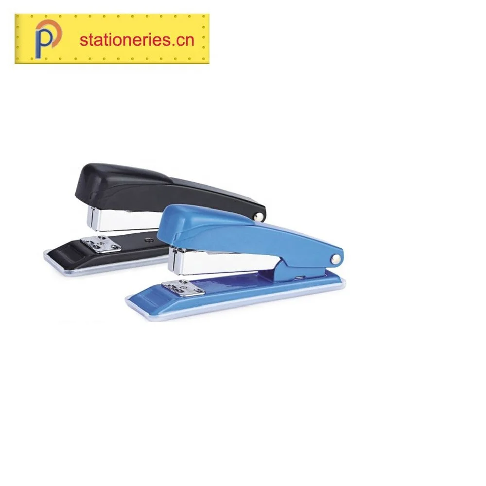 Hot sale custom logo print office school home desktop paper binding  handheld No.24/6, 26/6 metal Stapler