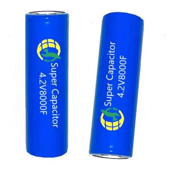 42A discharge current Graphene Super capacitor 21700 8000F4.2V ultra capacitor supplier for power storage pack