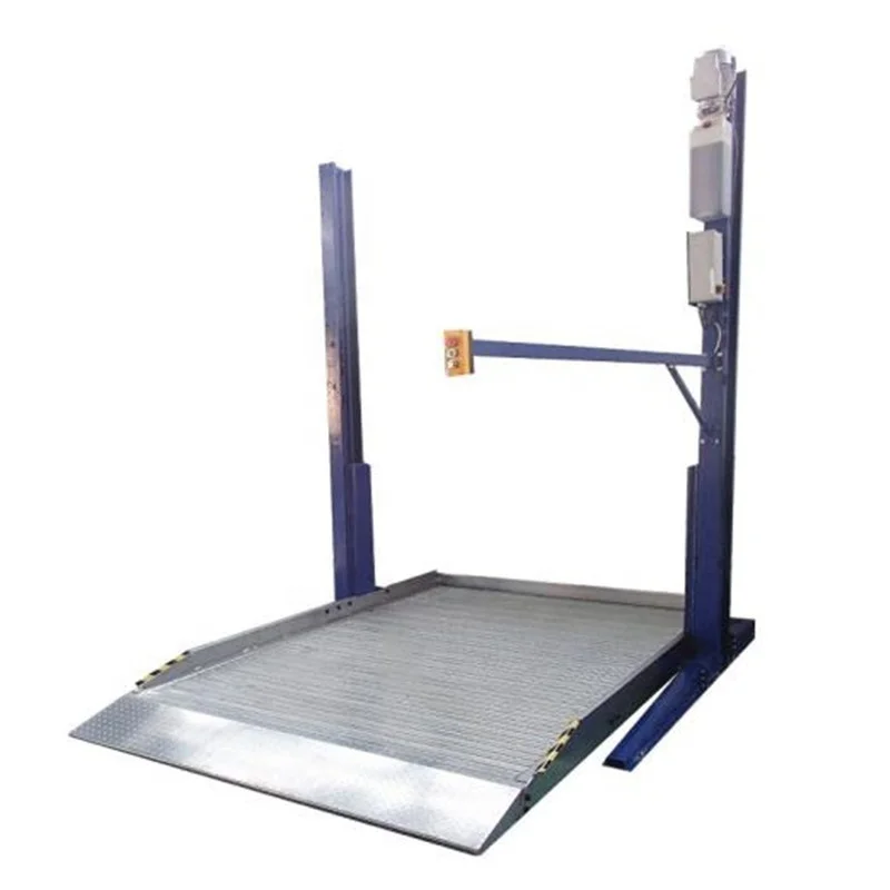 Hydraulic Two Post Car Parking Lift Equipment 2.3Ton 2.7Ton