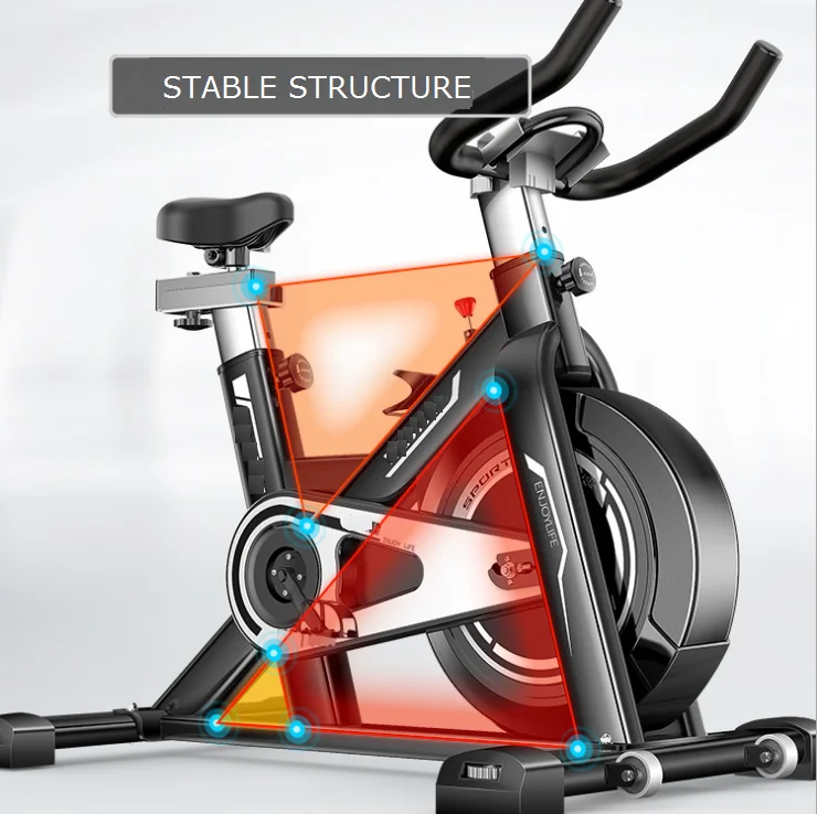 ultra-quiet indoor cardio gym equipment weight loss pedal exercise bicycle spinning bike