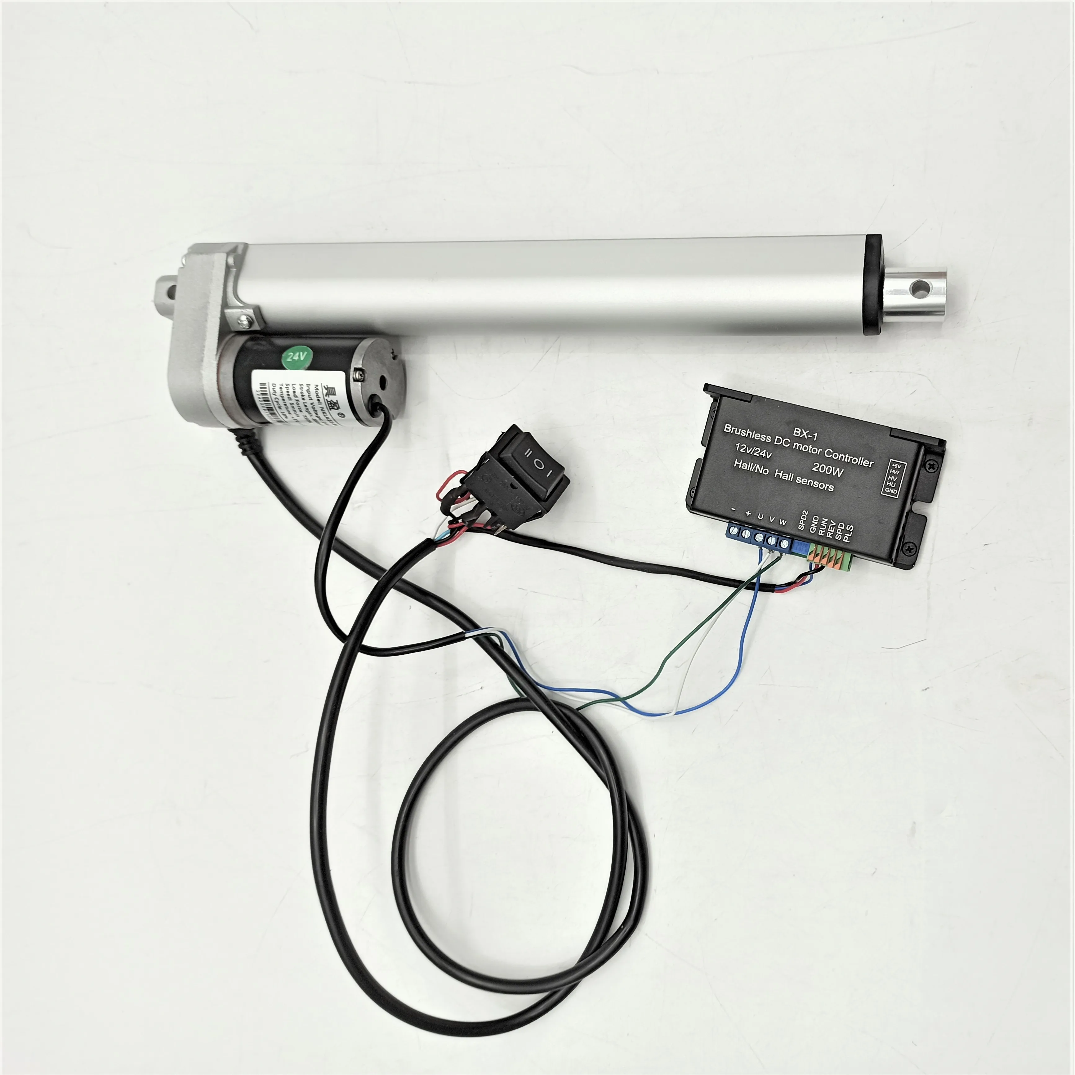 factory price 400mm 1000N electric industrial micro mini  linear actuator 12V 24V for dental chair hospital beds actuator linear