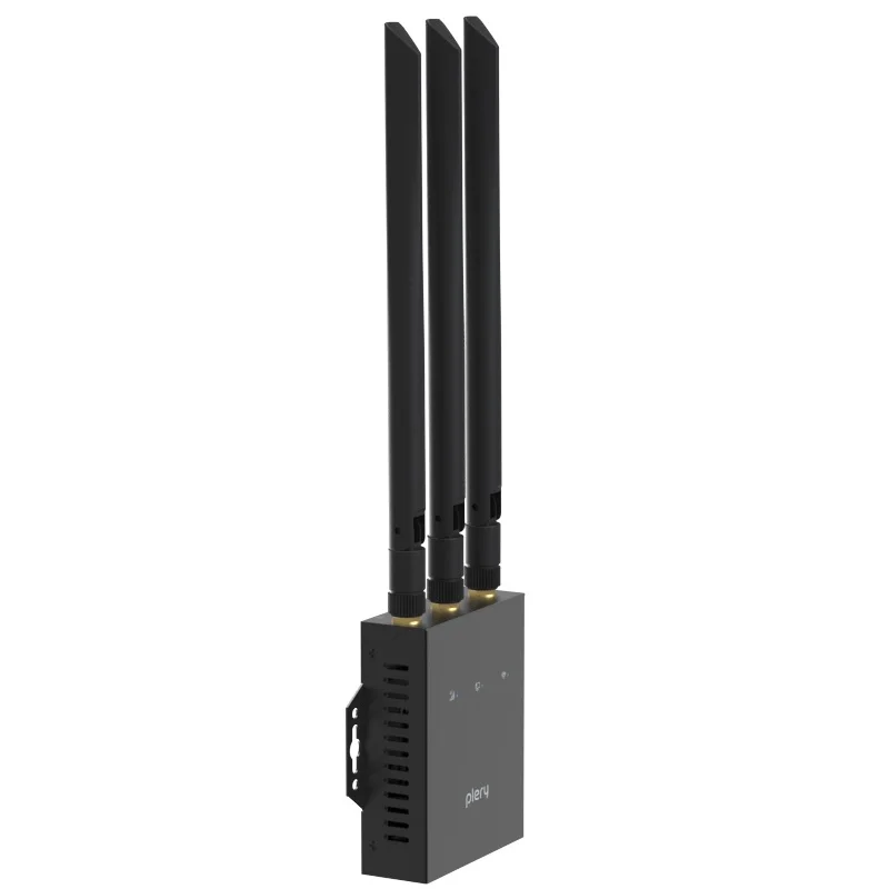 Plery R802 WiFi6 4G Router for Outdoor Use with VPN Firewall and Removable Antenna Support router