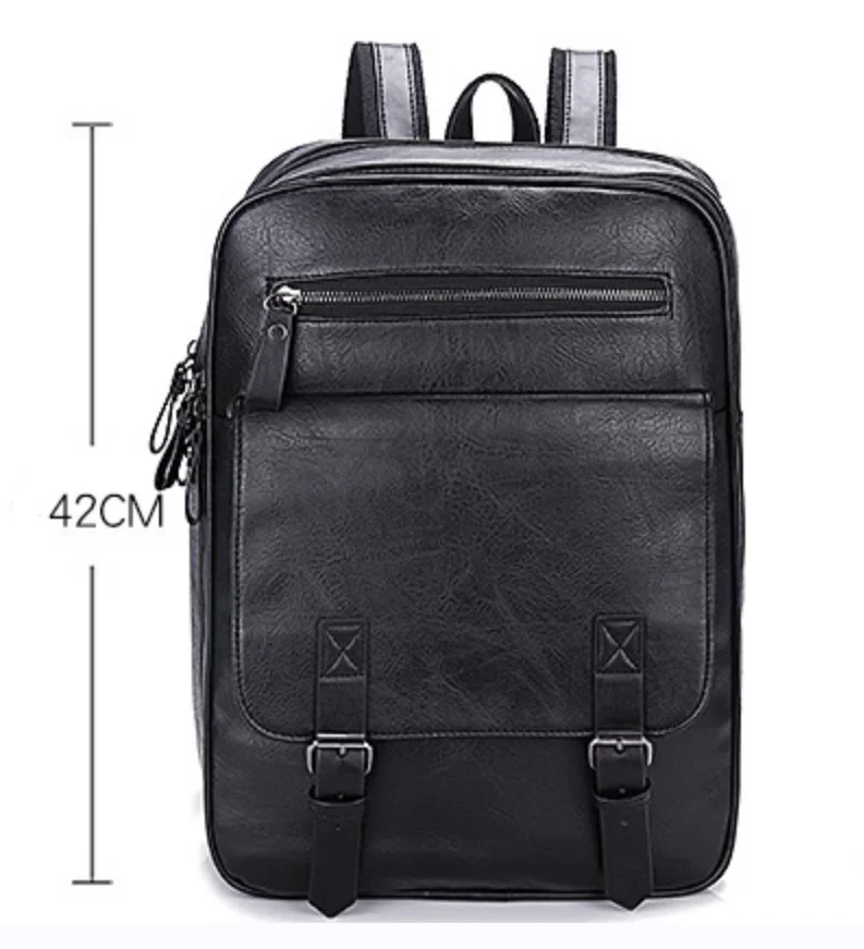 Wholesale Genuine Leather Waterproof Travel Business Office Briefcase Backpack Computer Laptop Bag