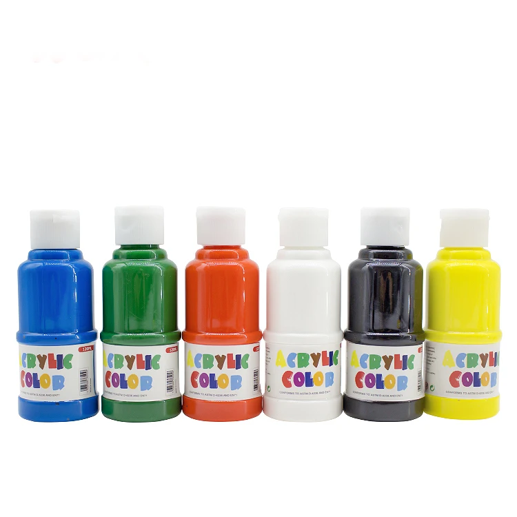 High quality 120ml non-toxic cheap drawing acrylic color paint for children and beginners