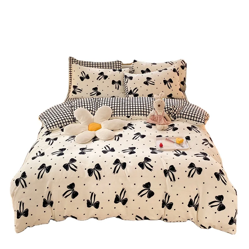 pink color printed super king home bedding comforter sets luxury  quilted bedding bedspreads beddings set