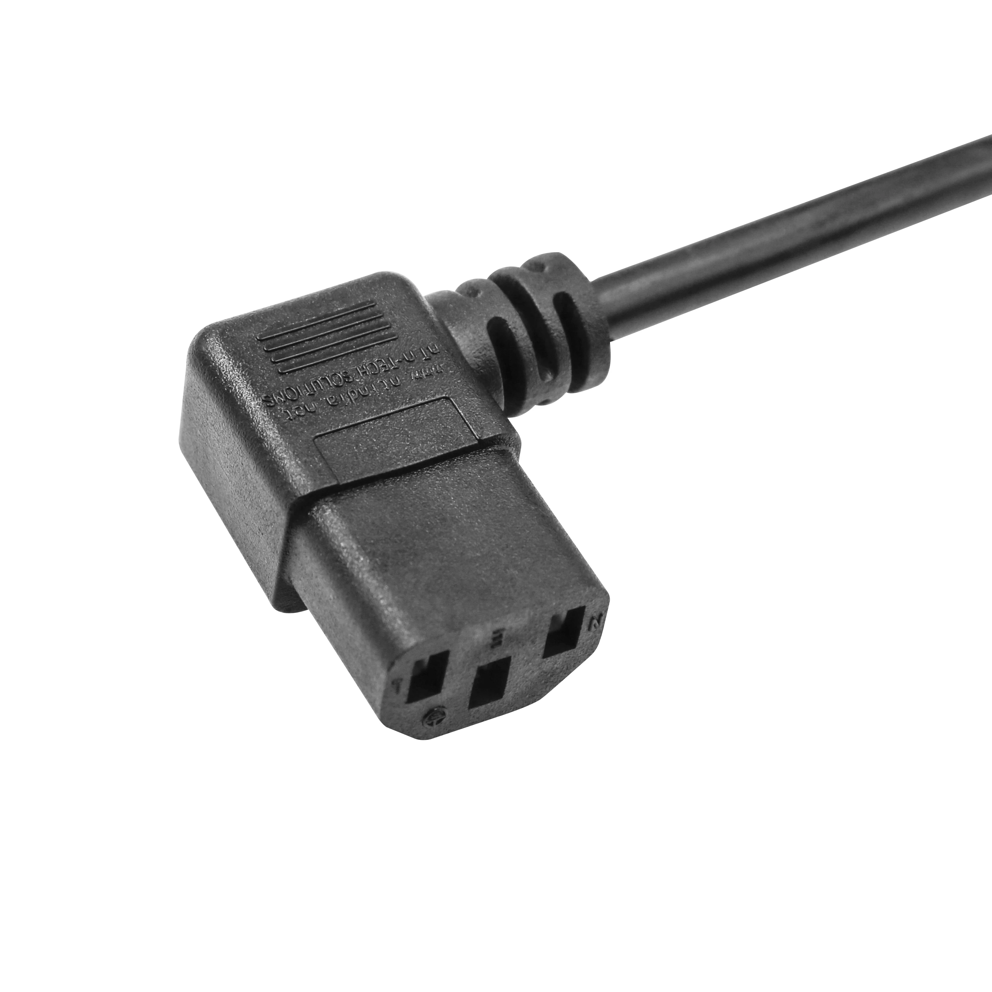 
CPU/PDU Power Cord - C14 to C13 - 10 Amp - 12 FT - Black 