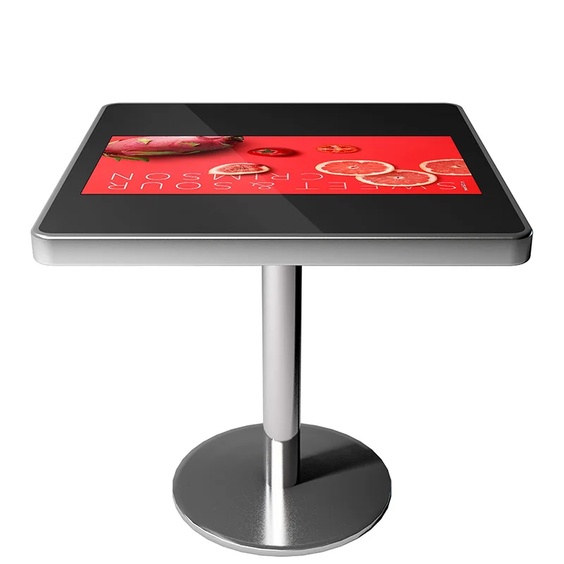 Smart Interactive Waterproof Digital Multimedia LCD Touch Coffee Table for Restaurant
