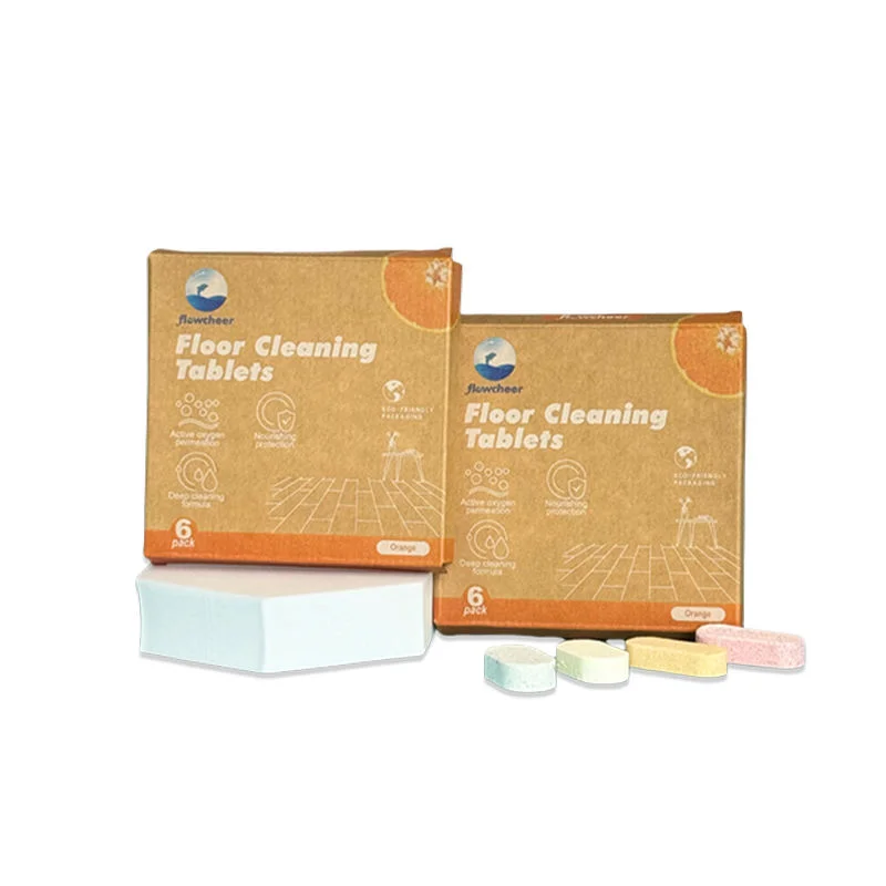 Многофункциональные экологически чистые таблетки для чистки пола без вреда
