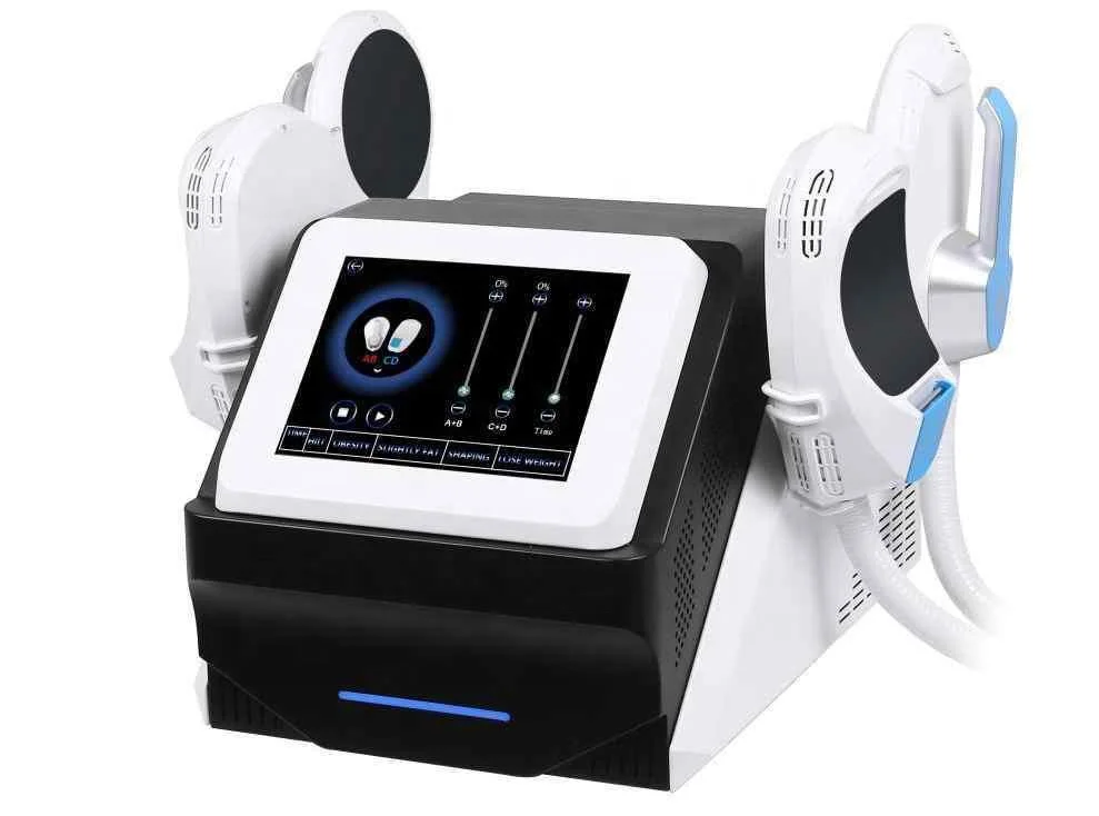 Wholesale Body contour pelvic floor muscle stimulation healthy  butt lift machine ems 4 handles with RF slimming weight lose fitness