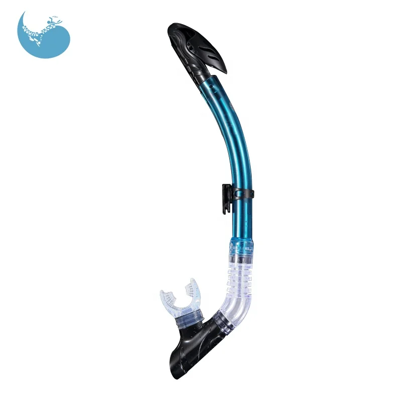 cheap silicone soft underwater scuba diving tude full dry snorkel