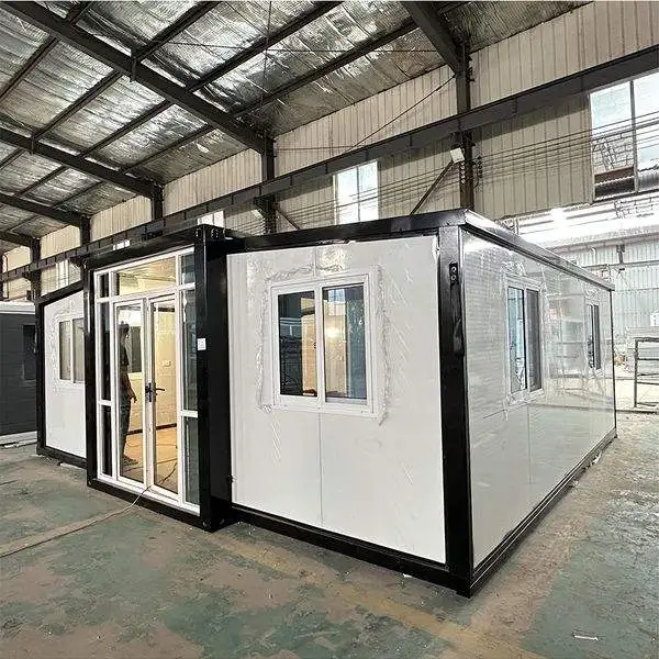 High Quality Foldable Container House Expandable Prefabricated Panel Room Greenhouse Style Mobile House