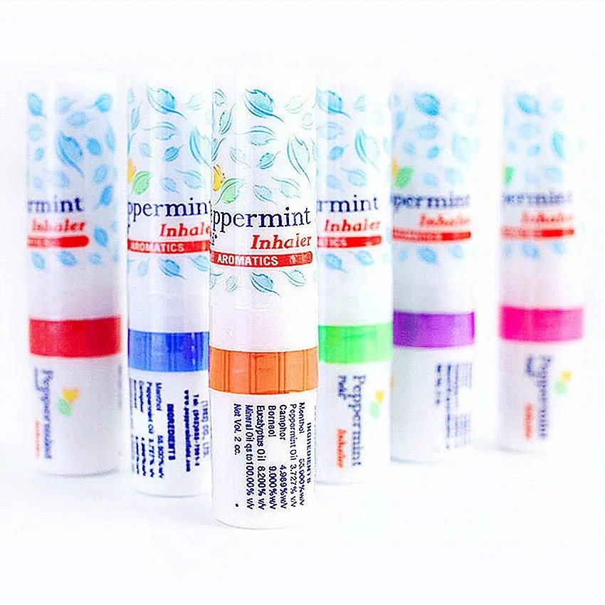 Thailand Nasal Inhaler Poy sian Mark Herbal Nasal Inhaler essential oil inhaler stick