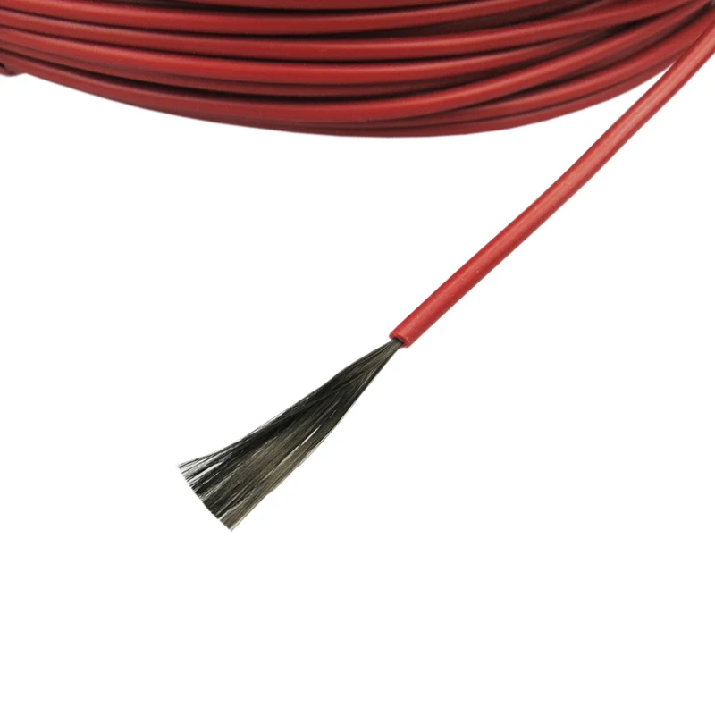 Carbon Fiber Heating Cable Infrared Warm Floor Cable 12K 33ohm/m Electric Carbon Heating Wires
