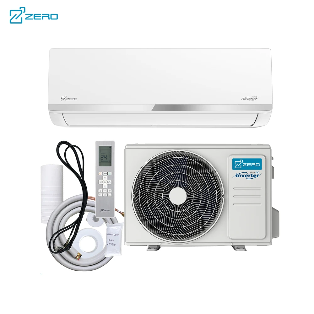 ZERO Brand Inverter 12000 18000 Btu Heating and Cooling Air Conditioners Split Air Conditioner AC Mini Split Unit