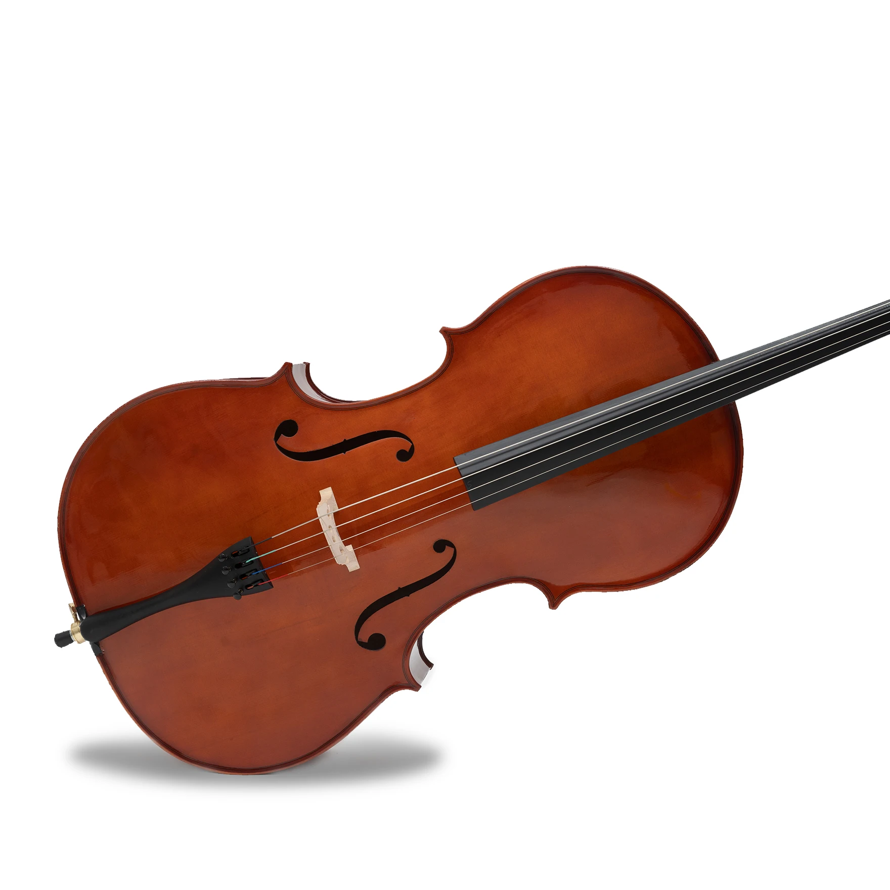 Wholesale professional panel material Spruce back/side material Maple handmade cello Professional cello