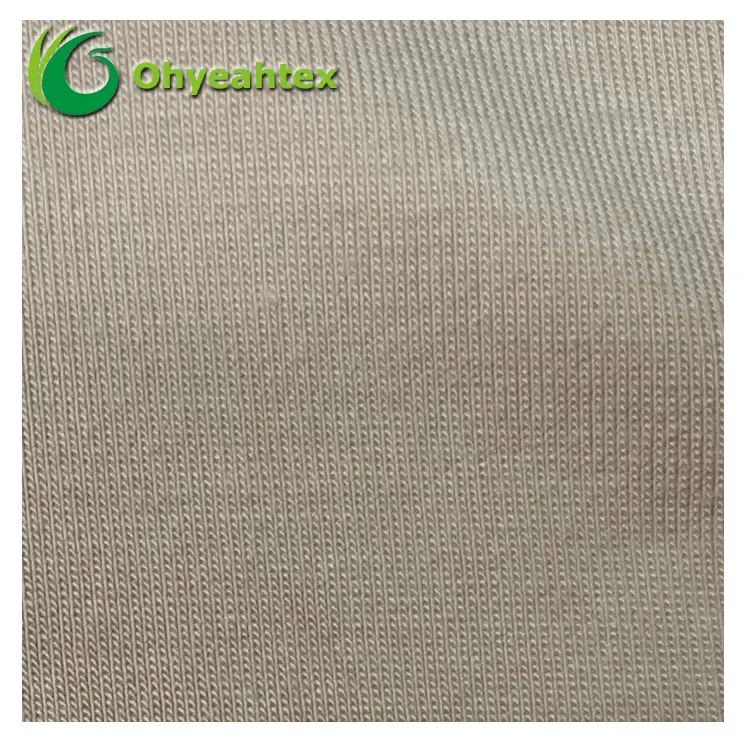 Breathable 93%Bamboo Lyocell 7%spandex Jersey Fabric For Leggings