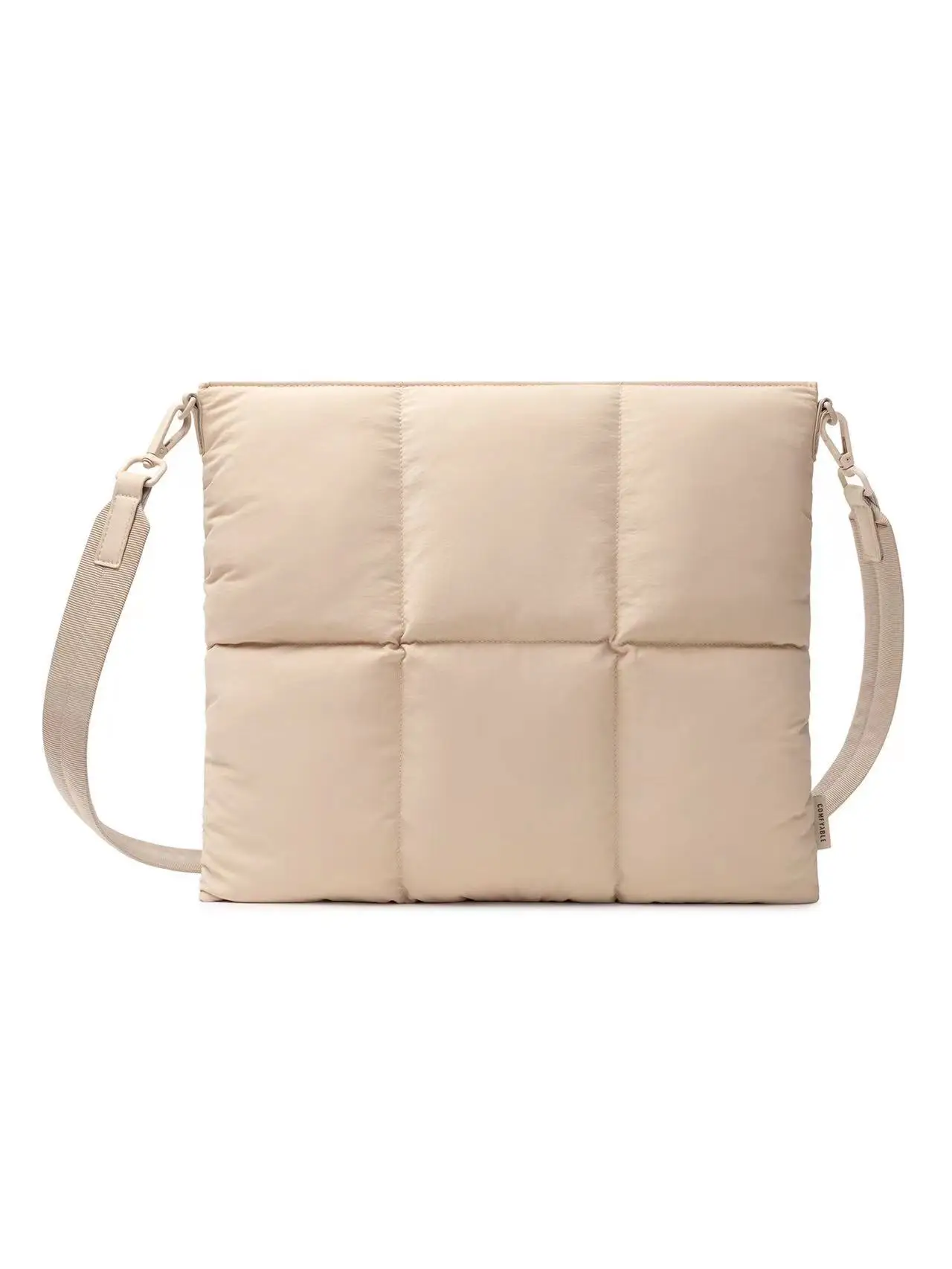 Fashion trendy Light weight waterproof Nylon Puffy Bag laptop carrying case laptop case with strap