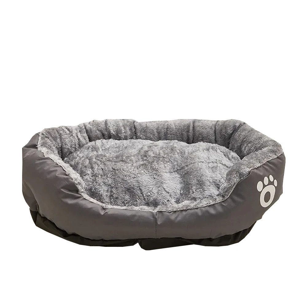 Pink fleece pet cot pet beds & accessories for cats faux fur