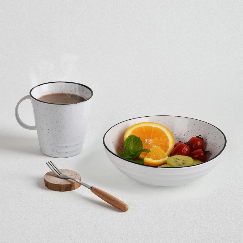 Modern High Quality Ceramic Plates Dish Kitchen Dinnerware Tableware For Hotel Restaurant