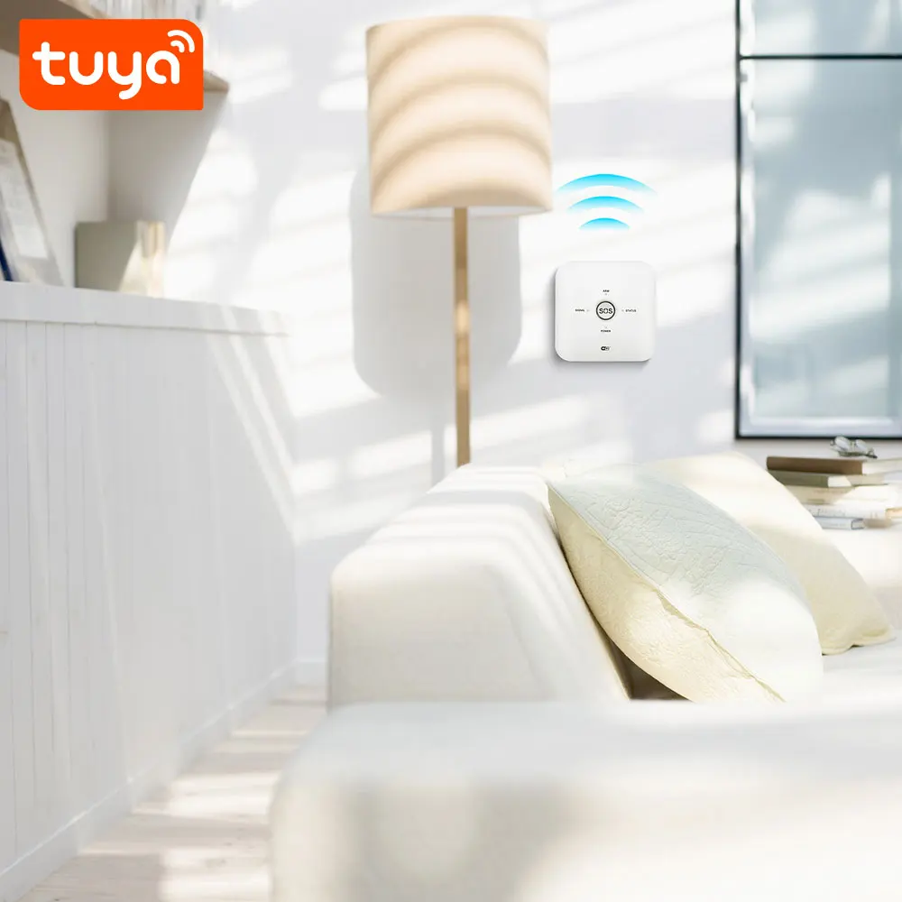 China Shenzhen Manufacturer Tuya Smart Home Wireless Security Burglar Intruder Alarm System with Low-battery detection PST-10GDT