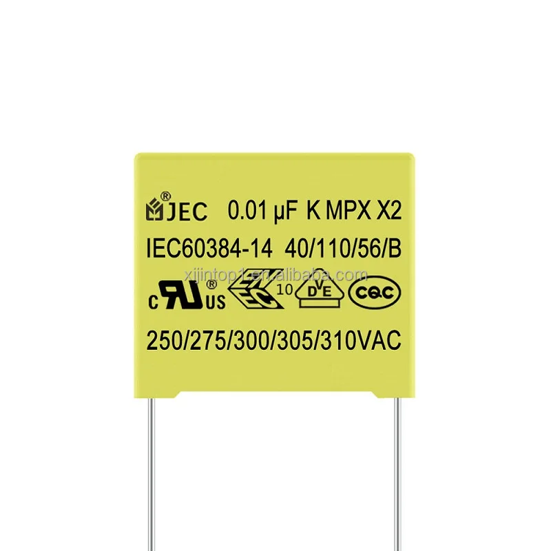 Mpx Film Plastic Case x2 Capacitor 275v 394 Resin Sealing Capacitor 0.39uf Interference Suppression Capacitor