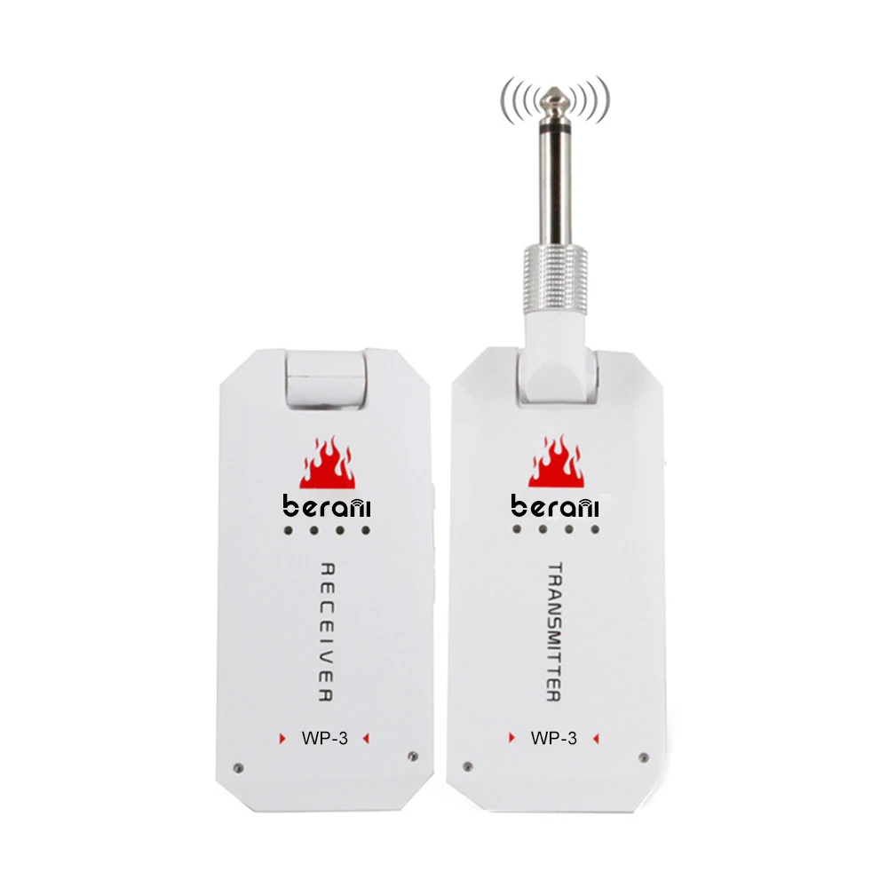 WP-3 Best Selling Product Professional  5.8GHz Guitar Wireless Receiver And Transmitter For Musical Instruments